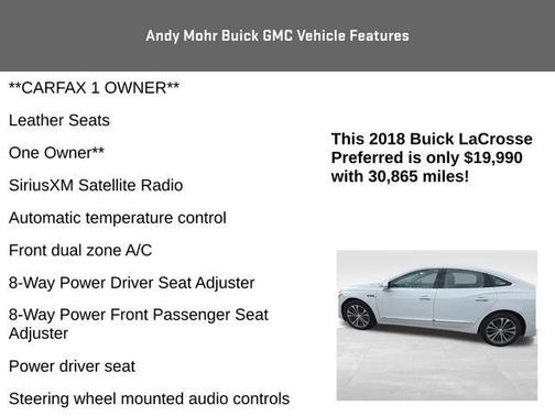 2018 Buick LaCrosse Preferred