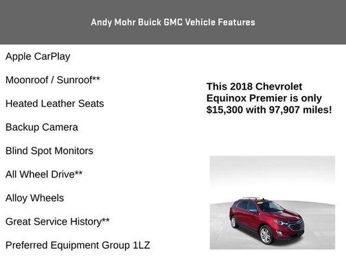 2018 Chevrolet Equinox Premier w/1LZ