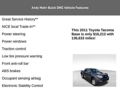 2011 Toyota Tacoma Double Cab