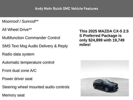 2025 Mazda CX-5 2.5 S Preferred Package