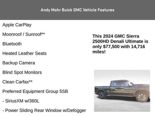 2024 GMC Sierra 2500 Denali Ultimate