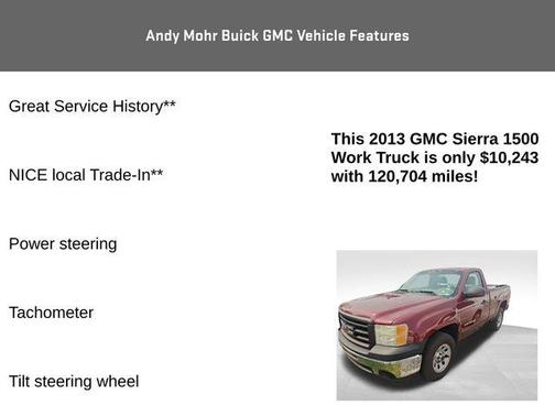 2013 GMC Sierra 1500 Work Truck