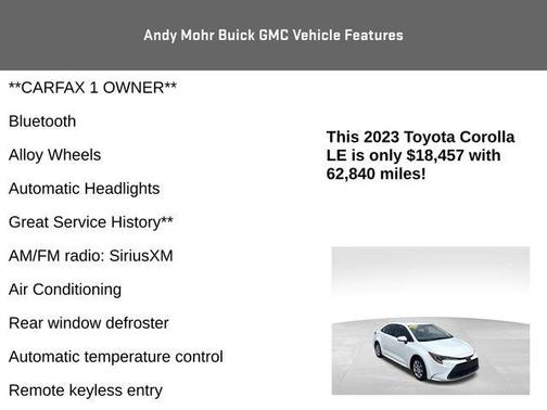 2023 Toyota Corolla LE