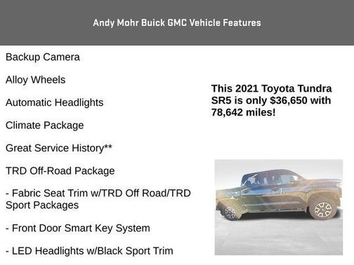 2021 Toyota Tundra SR5
