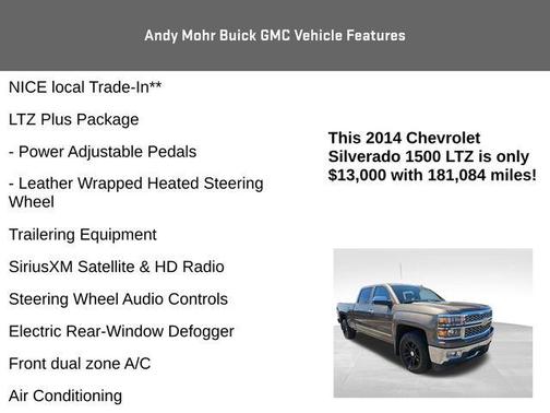 2014 Chevrolet Silverado 1500 LTZ