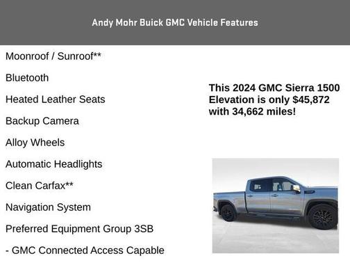 2024 GMC Sierra 1500 Elevation