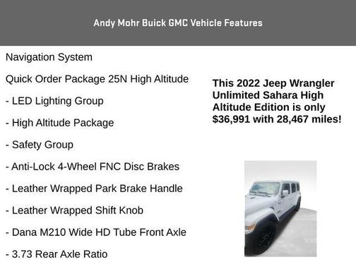 2022 Jeep Wrangler Unlimited Sahara