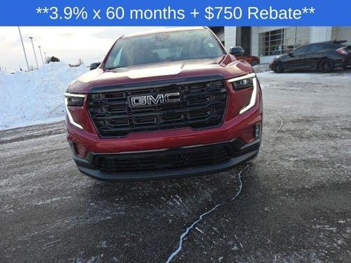Volcanic Red 2026 GMC Acadia Elevation