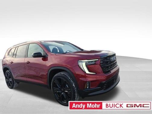 Volcanic Red 2026 GMC Acadia Elevation
