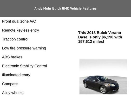 Mocha Bronze Metallic 2013 Buick Verano Base