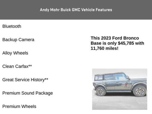 2023 Ford Bronco Base
