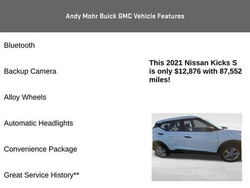 2021 Nissan Kicks S