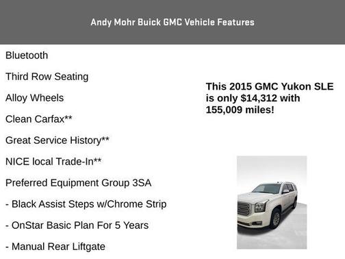 2015 GMC Yukon SLE