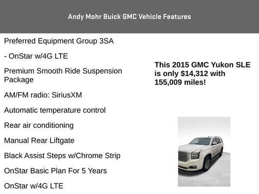 2015 GMC Yukon SLE