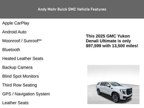 2025 GMC Yukon Denali Ultimate