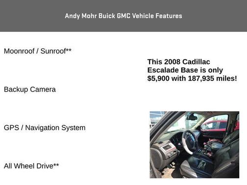 Black Raven 2008 Cadillac Escalade Base
