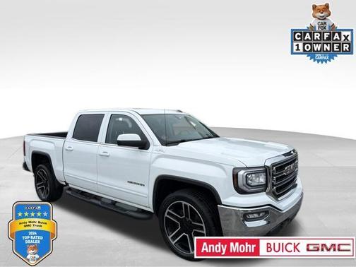 Summit White 2018 GMC Sierra 1500 SLE