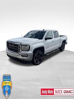 Summit White 2018 GMC Sierra 1500 SLE