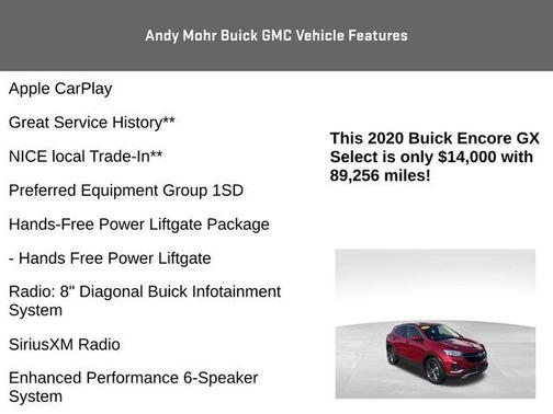 2020 Buick Encore GX Select