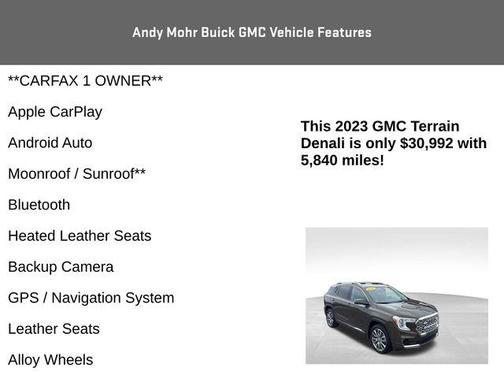 2023 GMC Terrain Denali