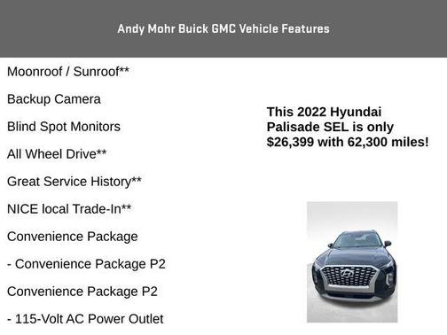 2022 Hyundai PALISADE SEL