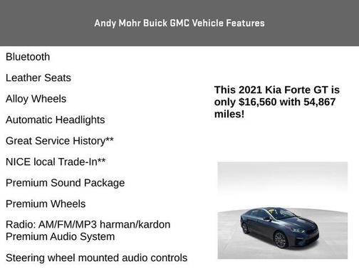 Gravity Gray 2021 Kia Forte GT