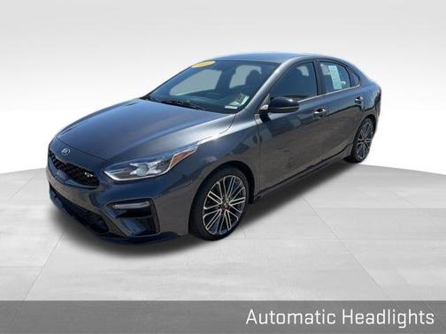 Gravity Gray 2021 Kia Forte GT