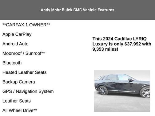 2024 Cadillac LYRIQ Luxury