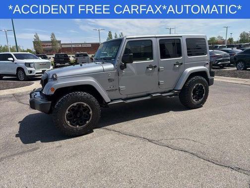 Billet Silver Metallic Clearcoat 2016 Jeep Wrangler Unlimited Sahara
