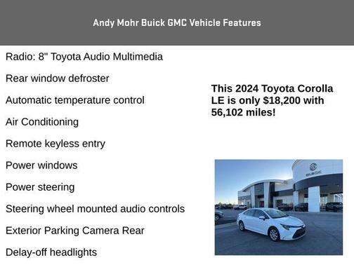 2024 Toyota Corolla LE