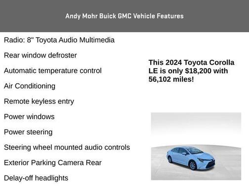 2024 Toyota Corolla LE