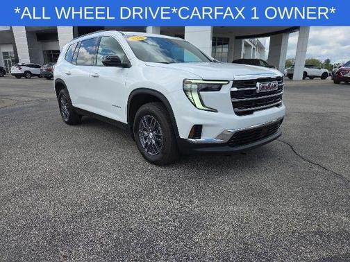 Summit White 2026 GMC Acadia Elevation