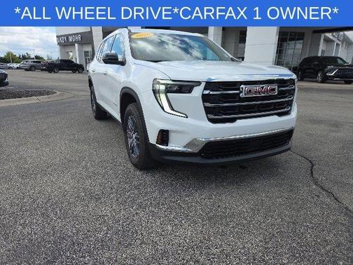 Summit White 2026 GMC Acadia Elevation