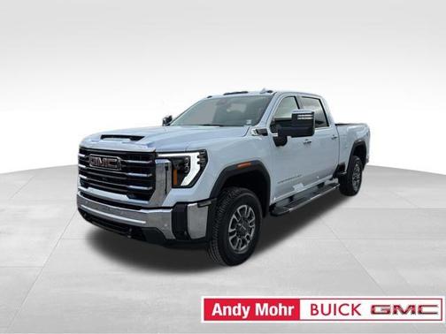 Glacier White 2026 GMC Sierra 2500 SLT