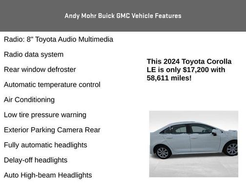 2024 Toyota Corolla LE
