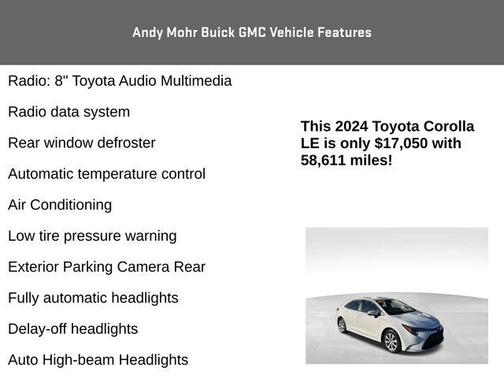 2024 Toyota Corolla LE