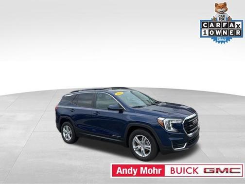 Marine Metallic 2023 GMC Terrain SLE