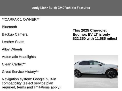 2025 Chevrolet Equinox EV LT