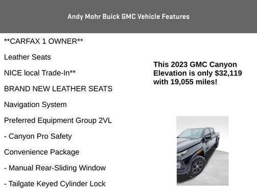 2023 GMC Canyon Elevation