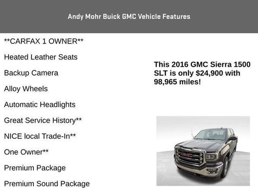 2016 GMC Sierra 1500 SLT