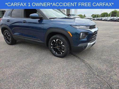 Pacific Blue Metallic 2021 Chevrolet Trailblazer LT