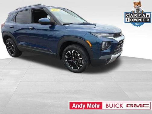 Pacific Blue Metallic 2021 Chevrolet Trailblazer LT