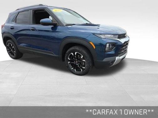 Pacific Blue Metallic 2021 Chevrolet Trailblazer LT