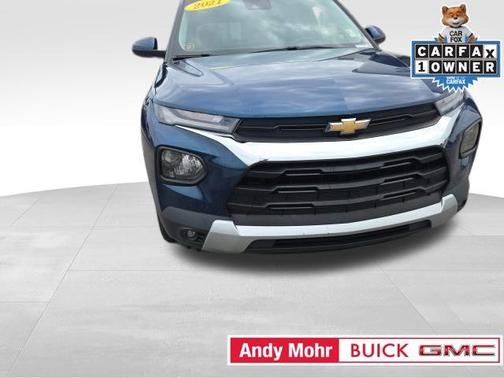Pacific Blue Metallic 2021 Chevrolet Trailblazer LT