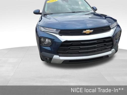 Pacific Blue Metallic 2021 Chevrolet Trailblazer LT