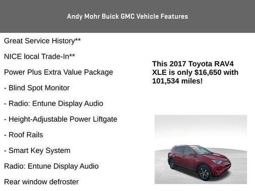 2017 Toyota RAV4 XLE