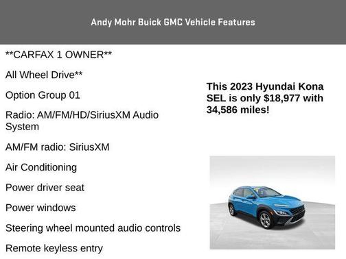 2023 Hyundai KONA SEL