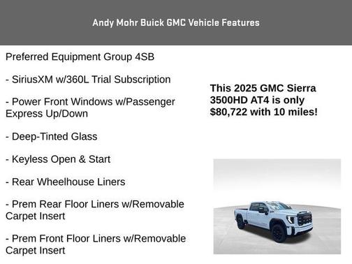 2025 GMC Sierra 3500 AT4