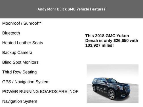 2018 GMC Yukon Denali