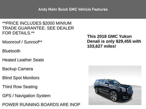 2018 GMC Yukon Denali